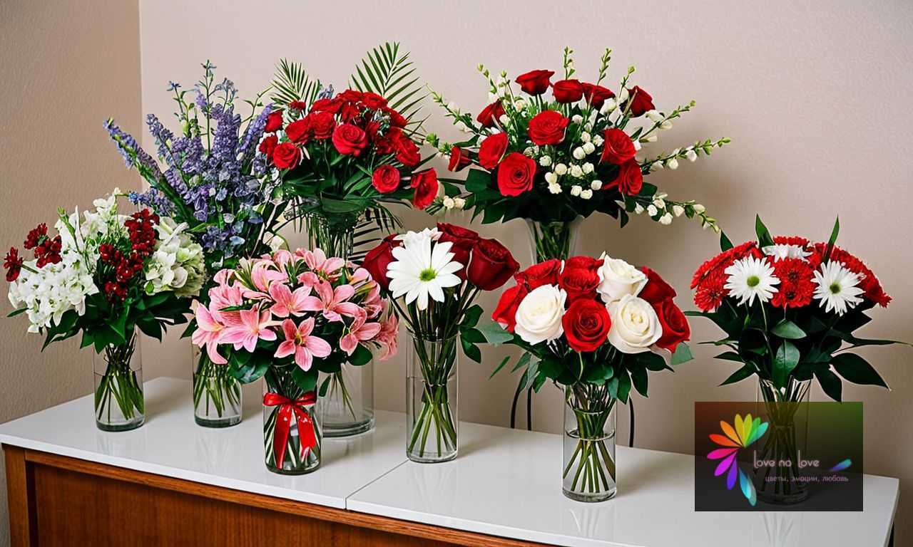 3. Необычные цветочные фигуры для студии