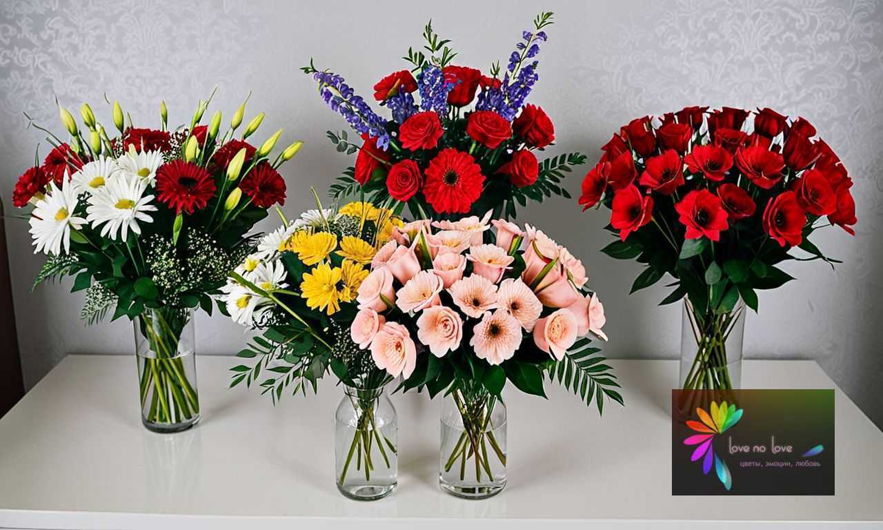 Цветы для запуска онлайн-проекта как символ успеха и оригинальности