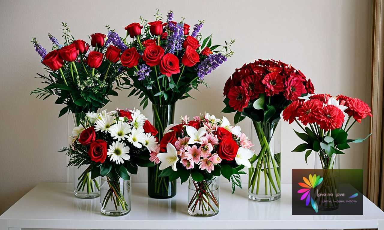 1. Лаконичные композиции для строгих офисов